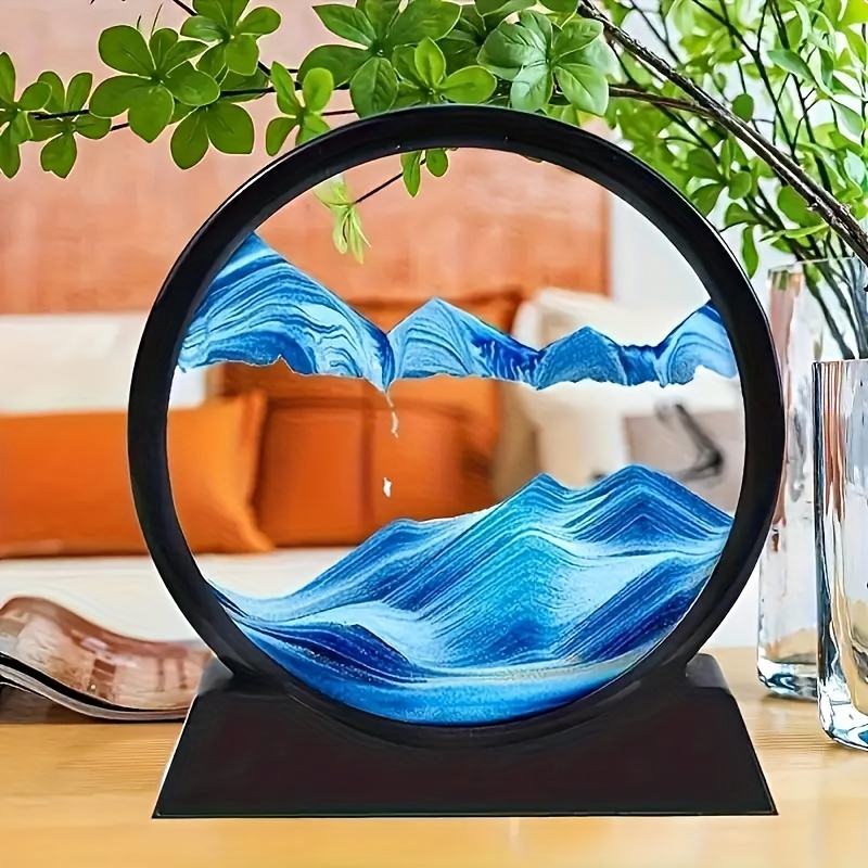 Sand Art Picture - 12 بوصة ثلاثية الأبعاد الساعة الرملية