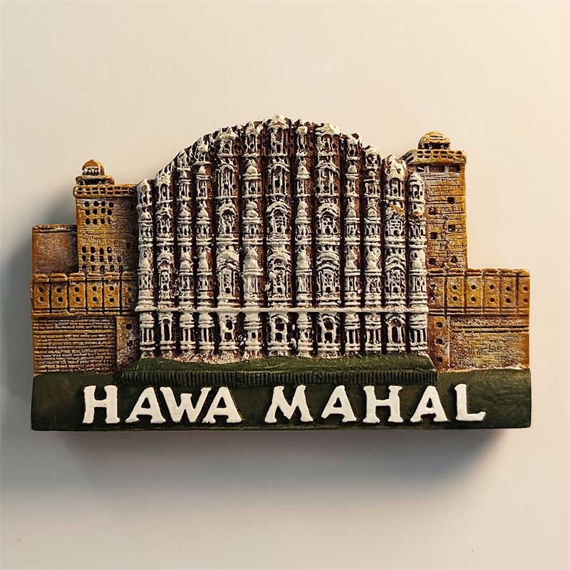 Home Decor Jaipur - مغناطيس ثلاجة من الراتنج لتزيين المنزل،