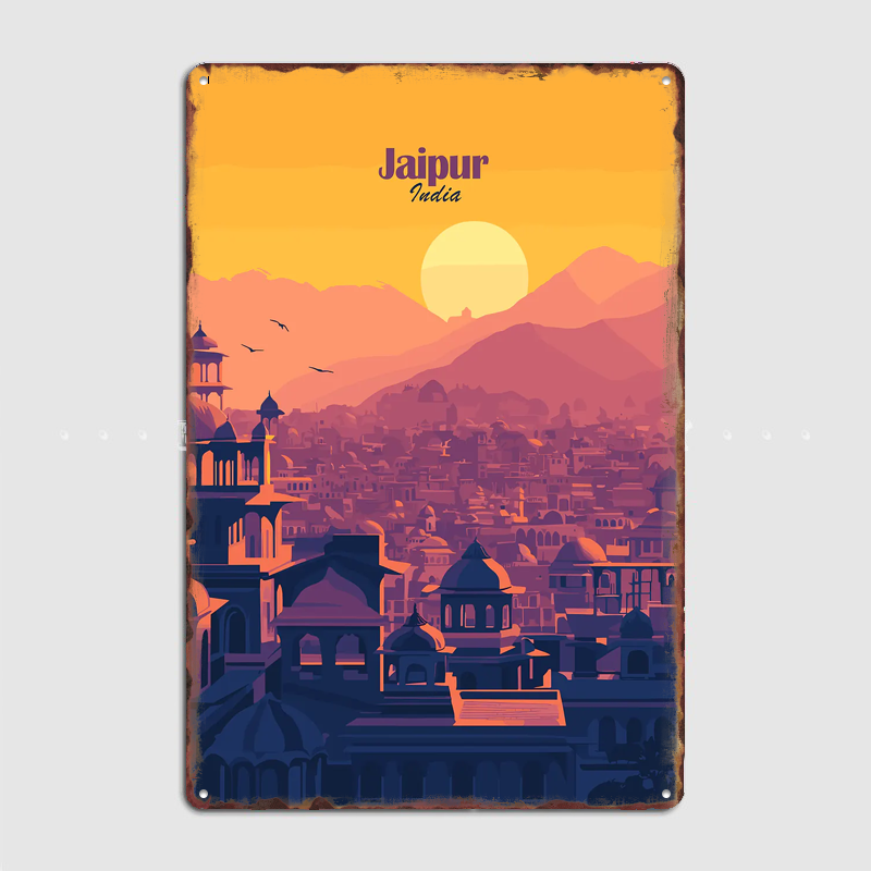 Home Decor Jaipur - ملصقات مناظر طبيعية لغروب الشمس في
