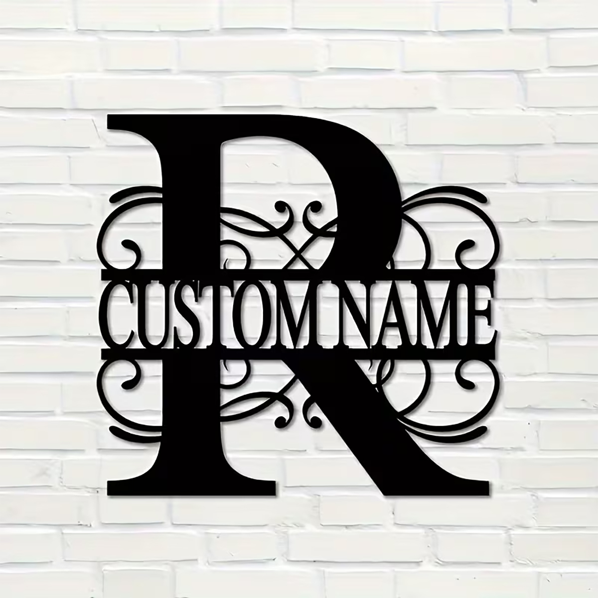 Home Decor Names - لوحة جدارية معدنية كلاسيكية مخصصة -