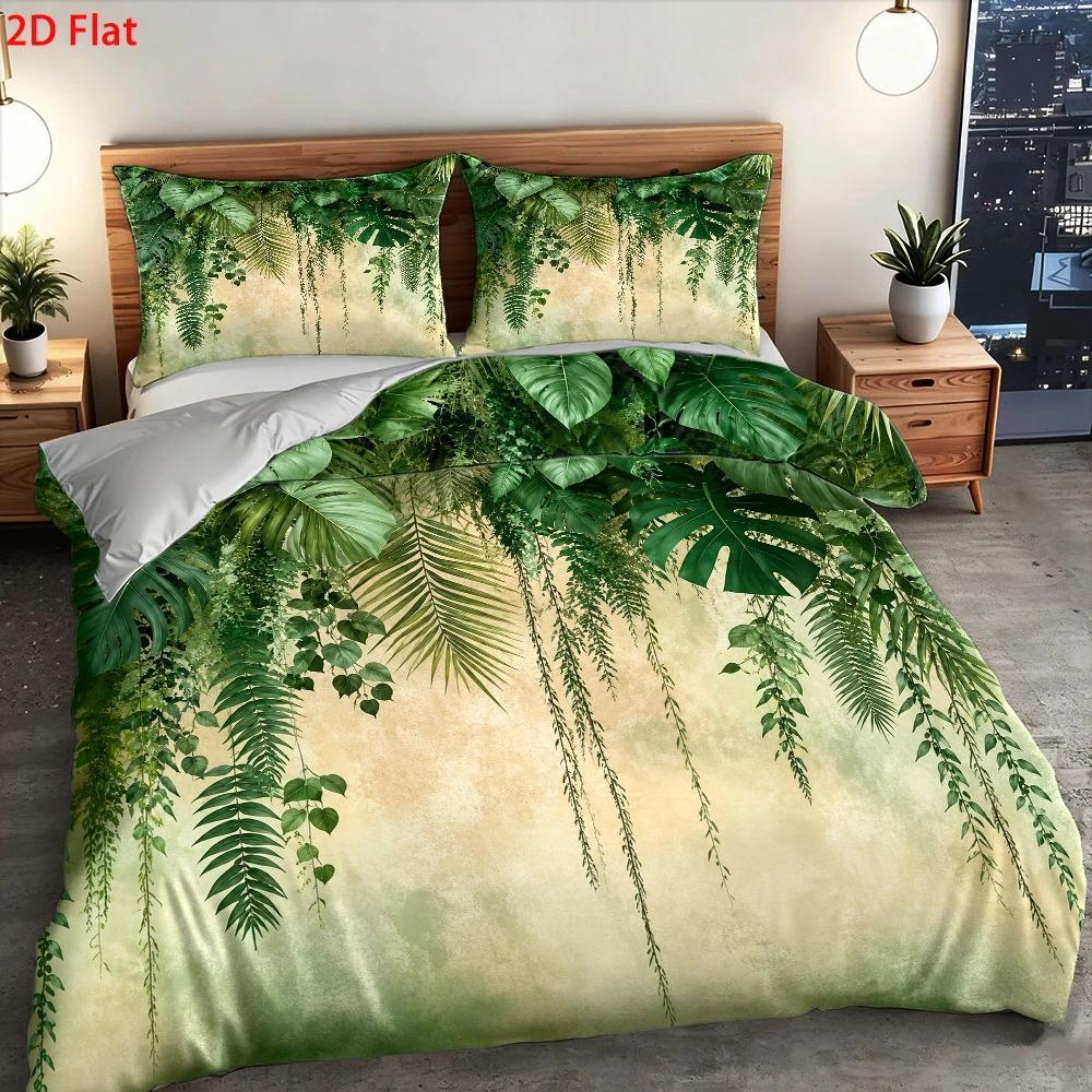 طقم غطاء لحاف بطبعة الغابات ال - مراجعة Home Decor Minimalist Style وسعره
