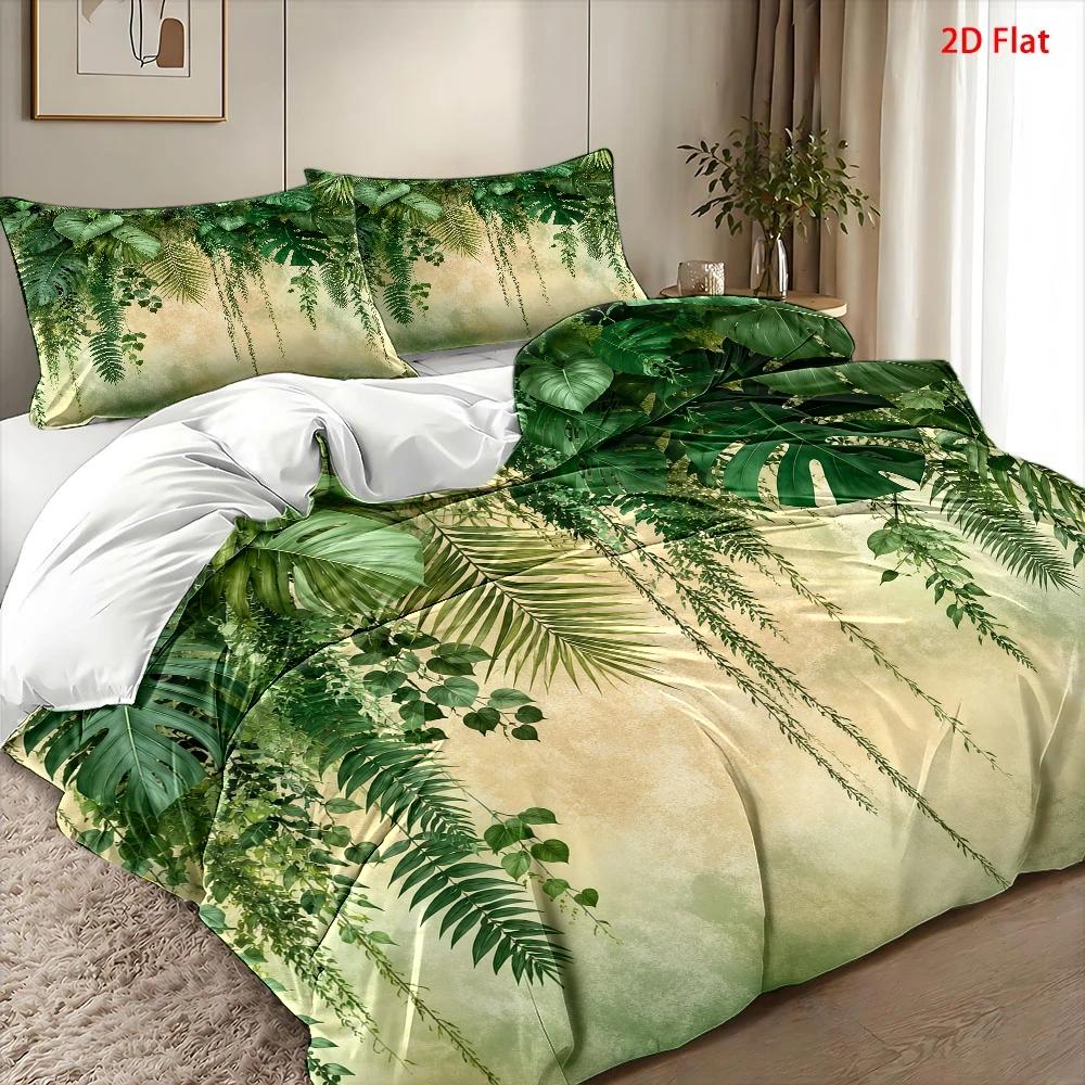 طقم غطاء لحاف بطبعة الغابات ال - مراجعة Home Decor Minimalist Style وسعره