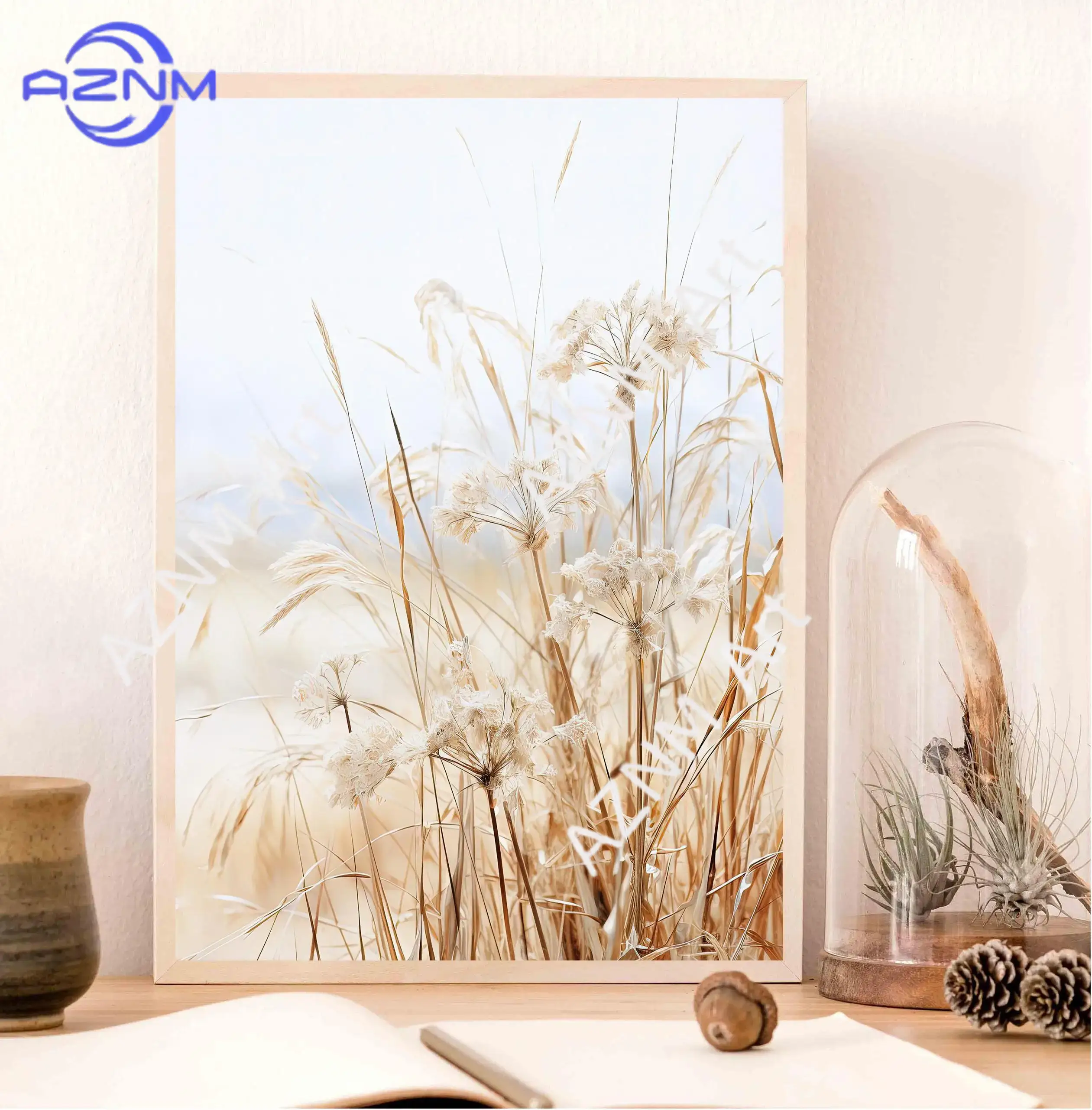 لوحات فنية جدارية على القماش ب - مراجعة Home Decor Minimalist Style وسعره