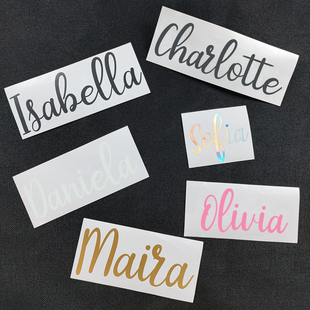 1 قطعة اسم قابل للتخصيص ملصق ق - مراجعة Home Decor Sticker وسعره