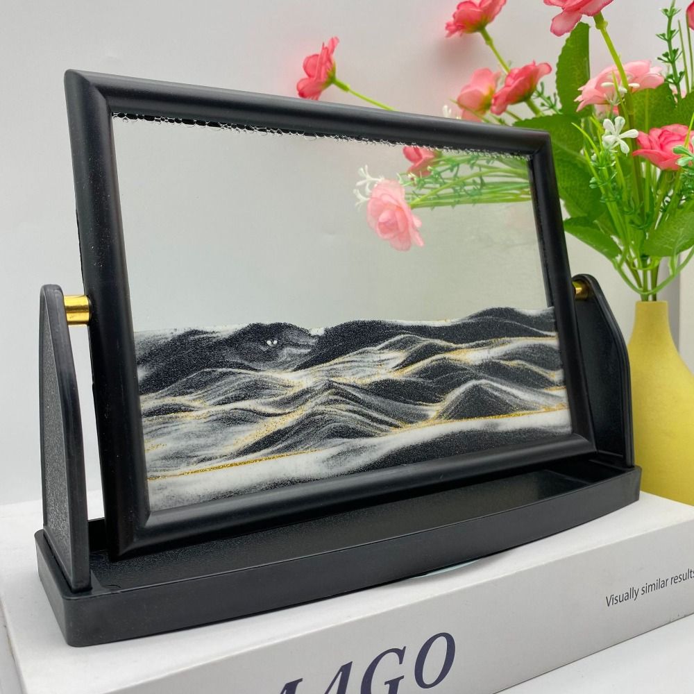 لوحة فنية دوارة من الرمال المت - مراجعة Sand Art Picture وسعره