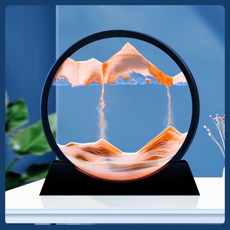 12 بوصة ثلاثية الأبعاد الساعة  - مراجعة Sand Art Picture وسعره
