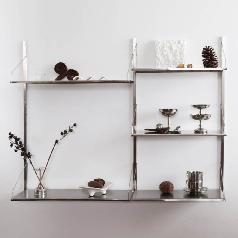 ‌ رف كتب على الحائط من الفولاذ - مراجعة Home Decor Minimalist Style وسعره