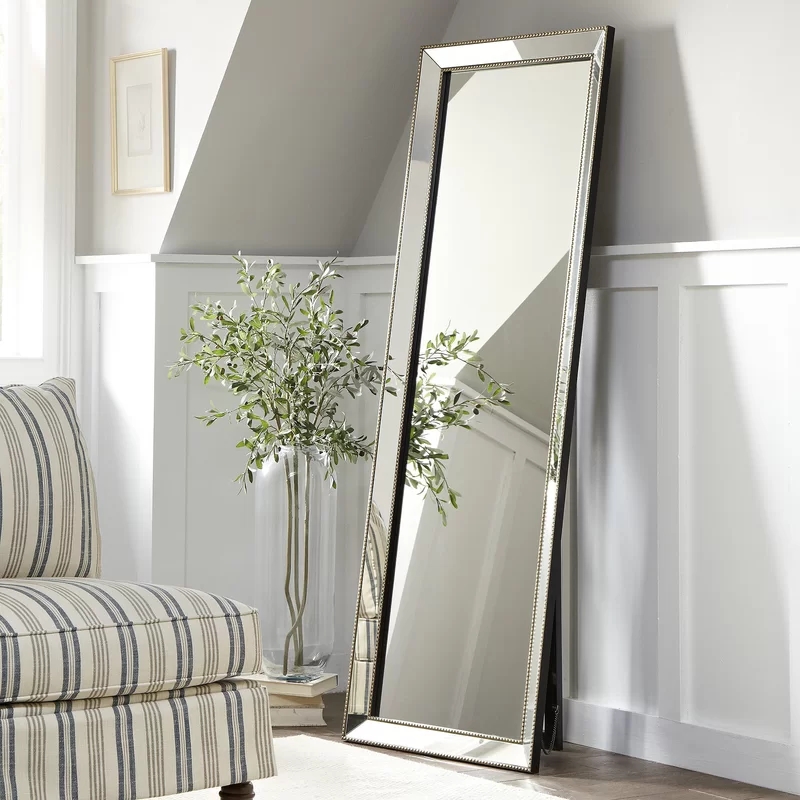 كامل طول النمط الفرنسي مرآة ال - مراجعة Home Decor Minimalist Style وسعره
