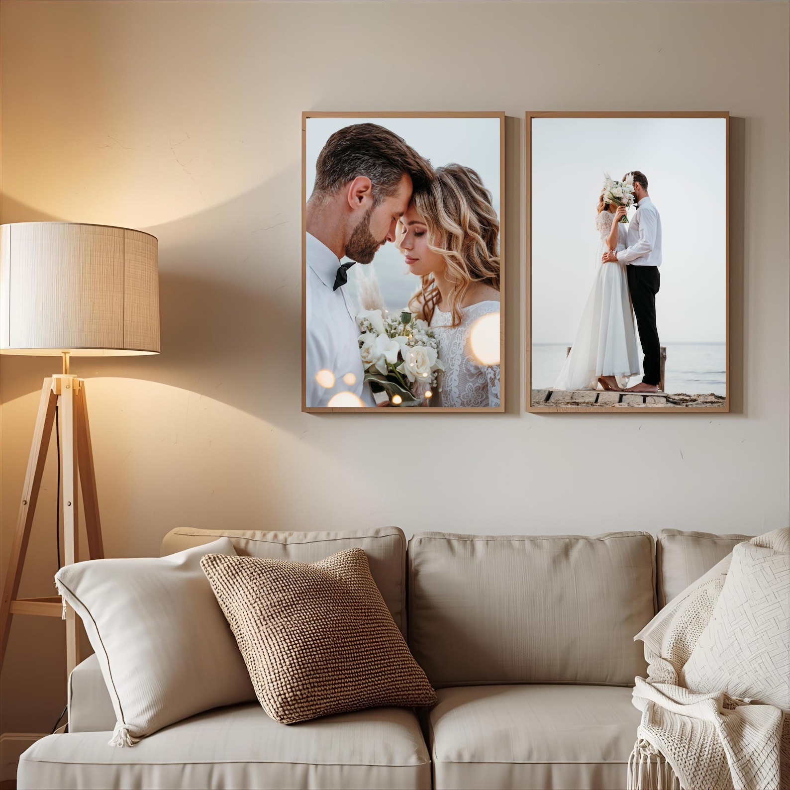 لوحة قماشية مخصصة بالصور، فن ج - مراجعة Home Decor Ideas وسعره