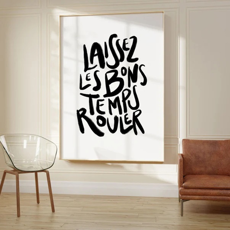 دع الأوقات الجميلة تمر، لوحة ف - مراجعة Home Decor New Orleans وسعره