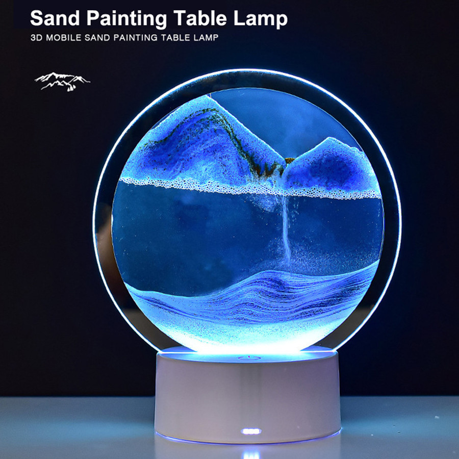 مصباح رمال ثلاثي الأبعاد بـ16  - مراجعة Sand Art Picture وسعره
