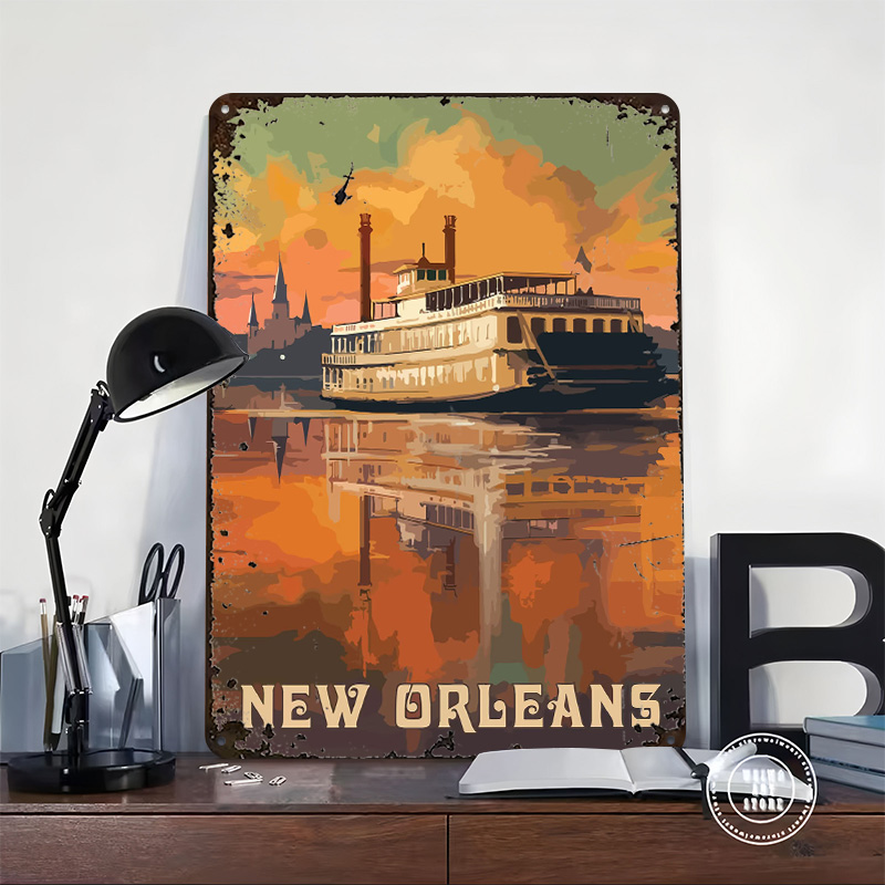 السفر إلى نيو أورليانز ملصقات  - مراجعة Home Decor New Orleans وسعره