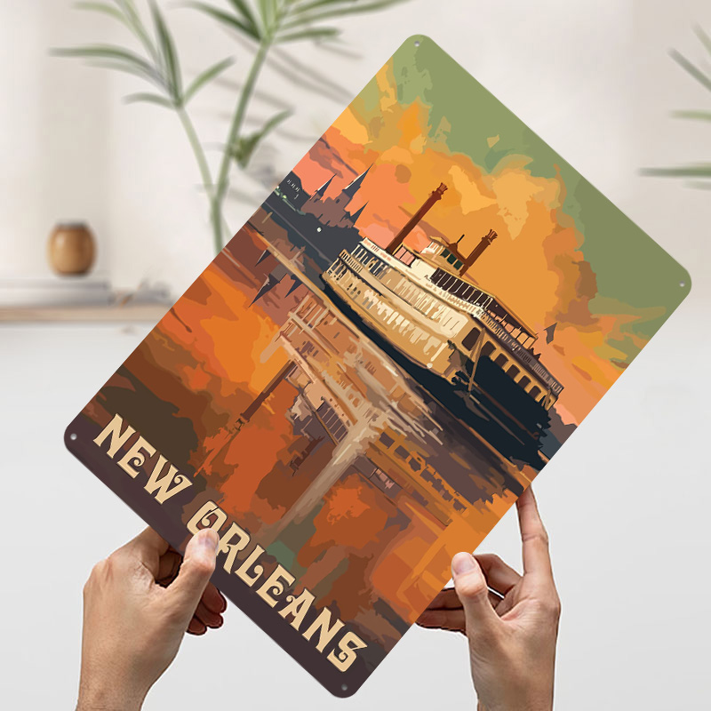 السفر إلى نيو أورليانز ملصقات  - مراجعة Home Decor New Orleans وسعره