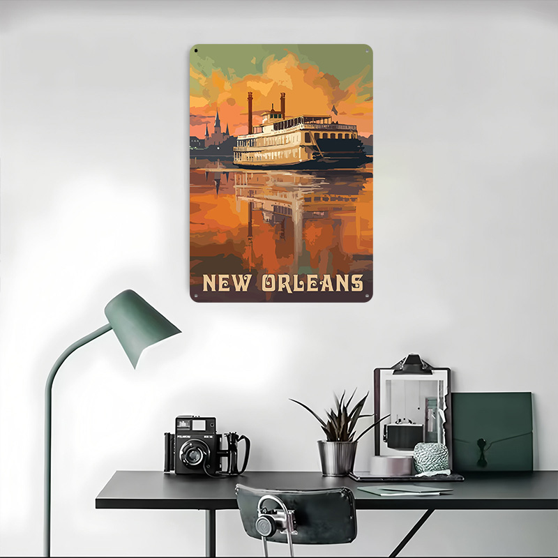 السفر إلى نيو أورليانز ملصقات  - مراجعة Home Decor New Orleans وسعره