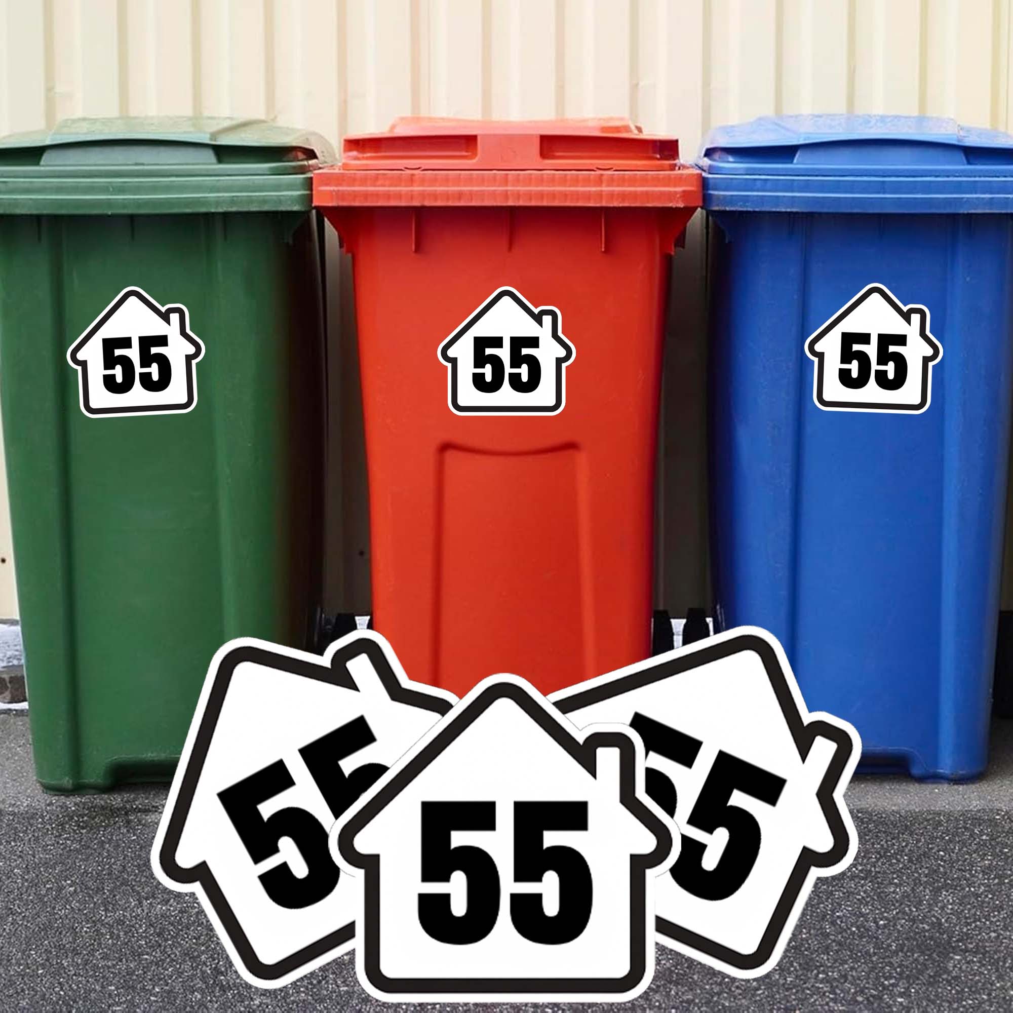 ملصقات قمامة منزلية مخصصة بنمط - مراجعة Home Decor Sticker وسعره