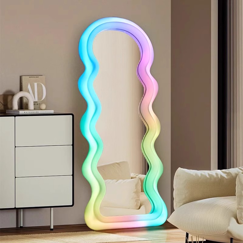 مرآة خفيفة على الطراز الكوري،  - مراجعة Home Decor Minimalist Style وسعره
