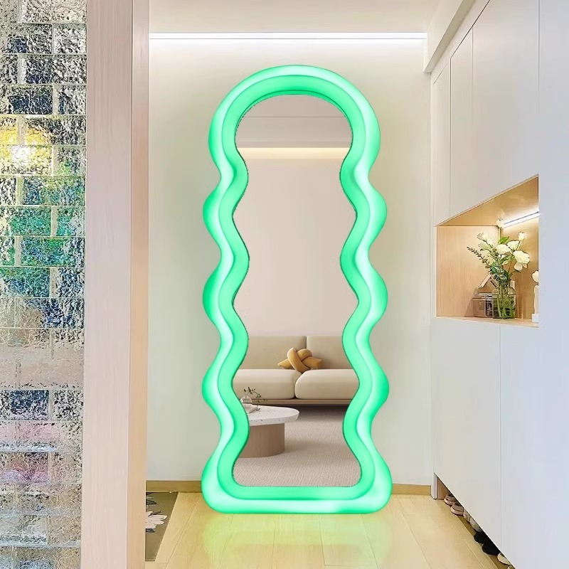 مرآة خفيفة على الطراز الكوري،  - مراجعة Home Decor Minimalist Style وسعره