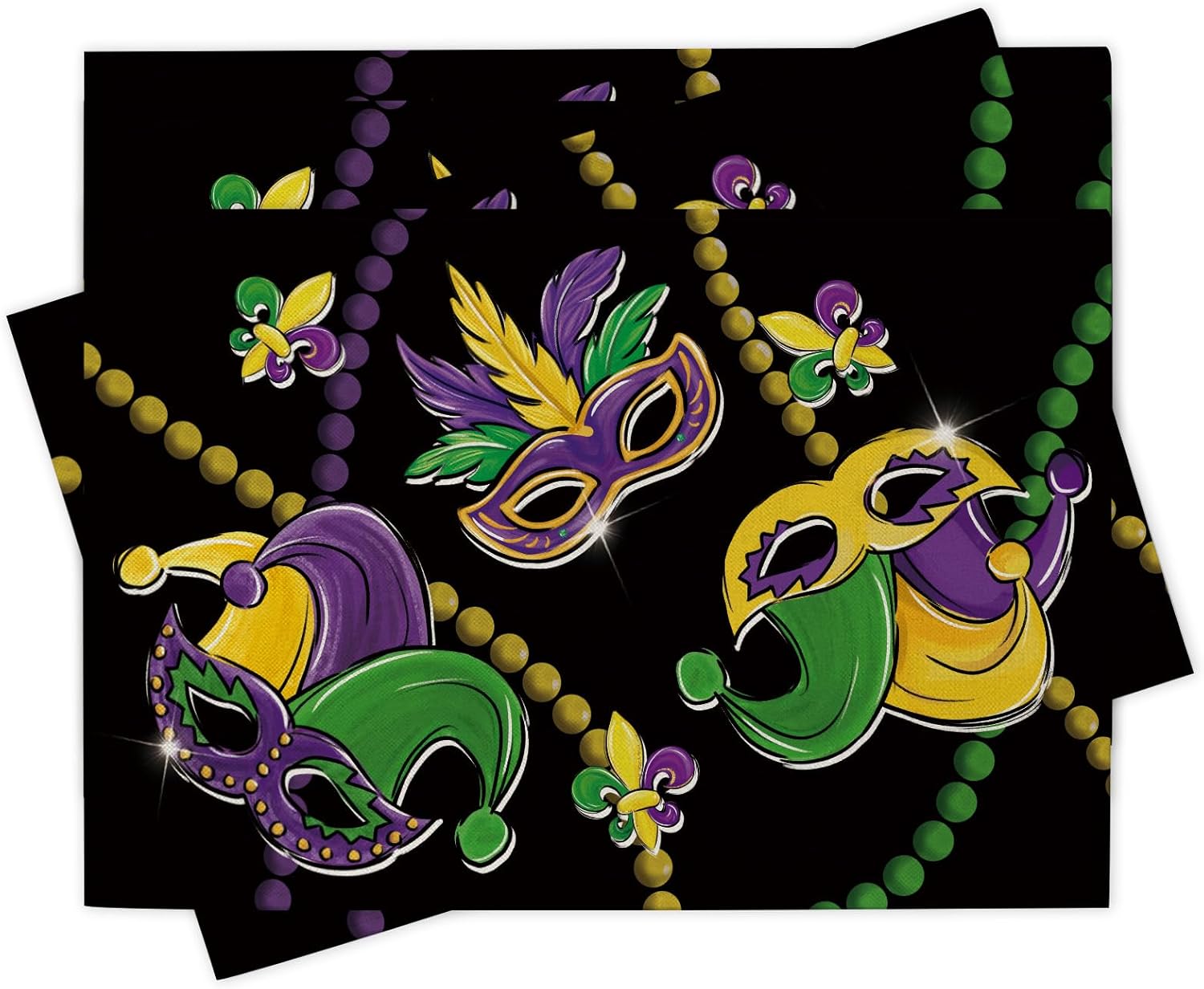 ماردي غرا التمساح المفارش مجمو - مراجعة Home Decor New Orleans وسعره