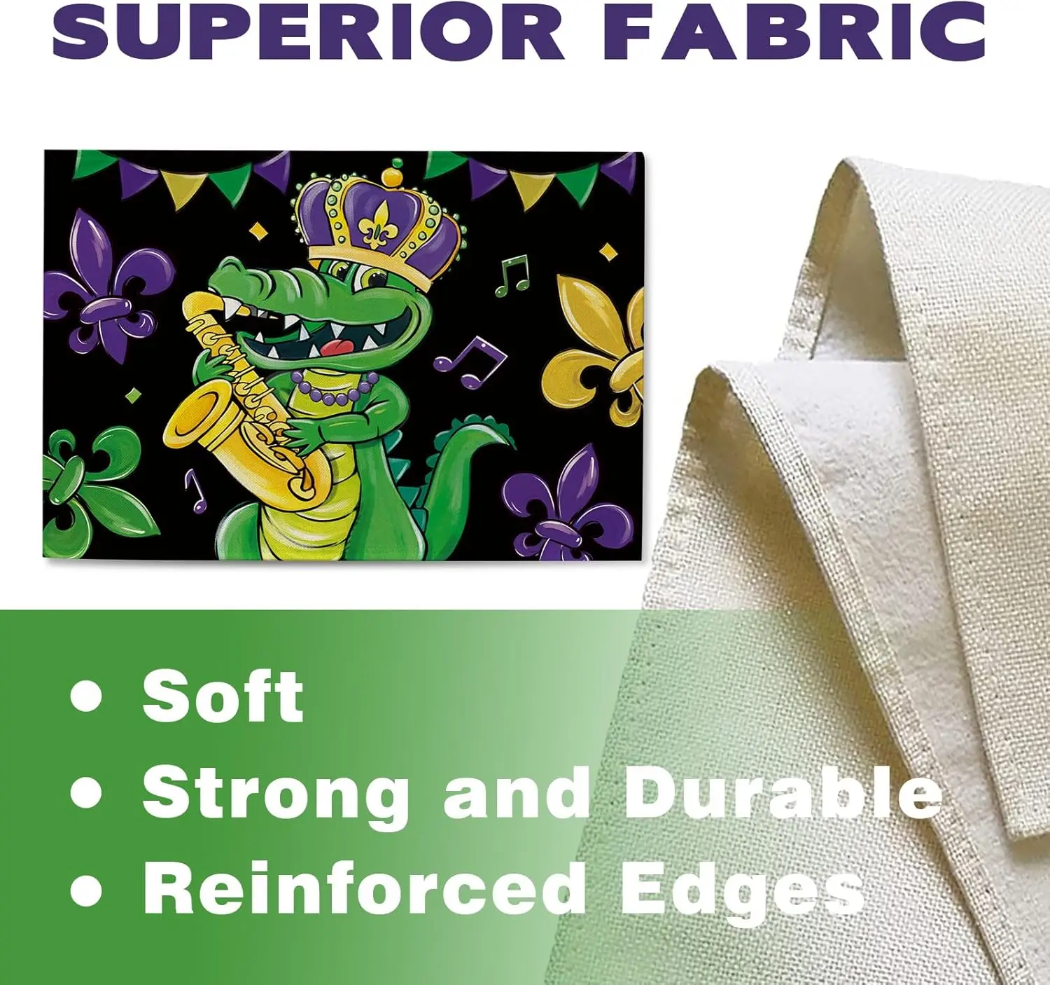 ماردي غرا التمساح المفارش مجمو - مراجعة Home Decor New Orleans وسعره